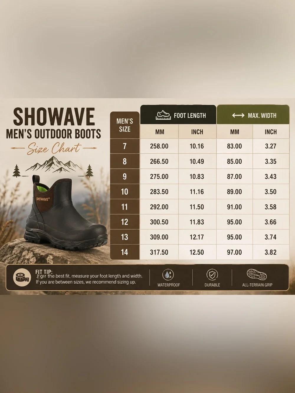 Showave breathable hunting